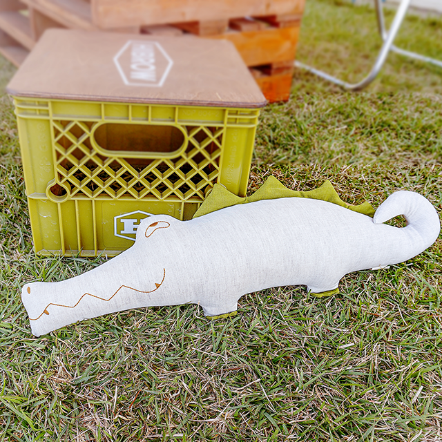 Crocodile Linen Toy